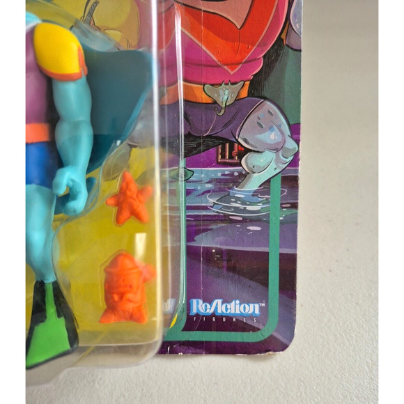 Teenage Mutant Ninja Turtles Reaction Super 7 TMNT Ray Fillet Figure Collectible - Picture 14 of 16
